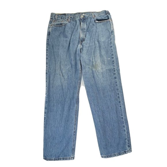 Vintage Levis 550 Relaxed Fit Faded Distressed Jeans USA